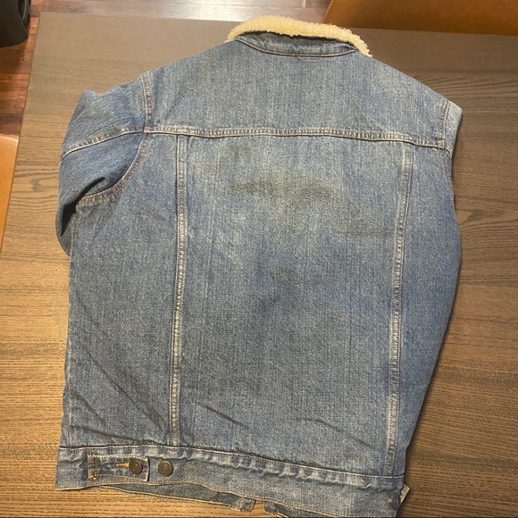 Men’s Goodfellow Sherpa Lined Denim - Picture 3 of 5